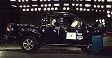 Nissan Navara im Euro NCAP-Crashtest. Foto: Auto-Reporter/Euro NCAP